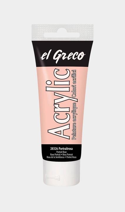 Image du produit Kreul el Greco Acrylic 75ml (Rose portrait, 75 ml)