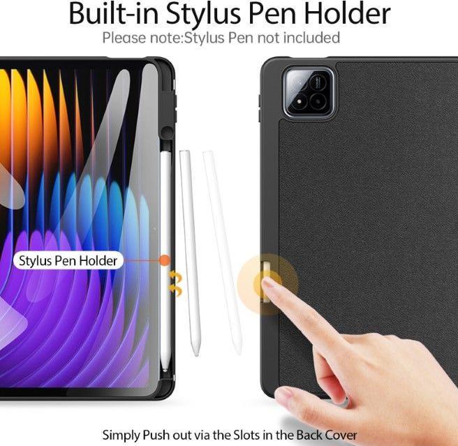 Actual product image Dux Ducis Domo Series Leather Book Cover Case (Xiaomi Pad 7 Pro)