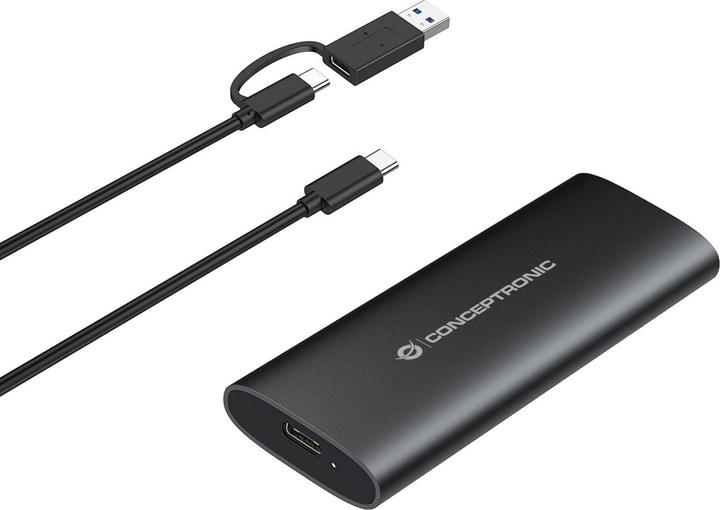 Actual product image Conceptronic SSD Enclosure M.2 USB3.2 Type-C Gen sw (M.2)