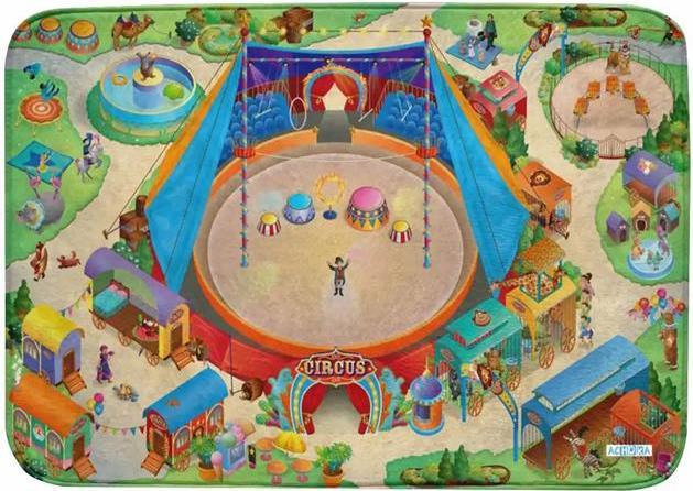 Image du produit Magni Tapis de jeu House Of Kids Ultrasoft - Circus (100 x 150 cm)
