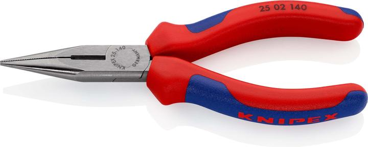 Produktbild Knipex Flachrundzange mit Schneide (140 mm)