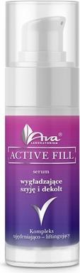 Ava Cosmetics LABORATORIUM Active Fill serum wygładzające szyję i dekolt 30ml (30 ml)