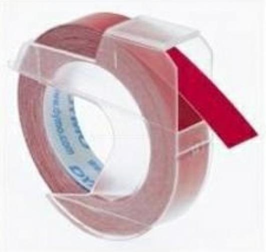 Immagine prodotto Dymo Prägeband 520102 (0.90 cm, Rosso)