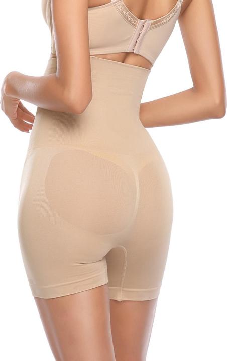 JTI Shapewear-Shorts, hohe Taille - Beige (L, XL, M/L)