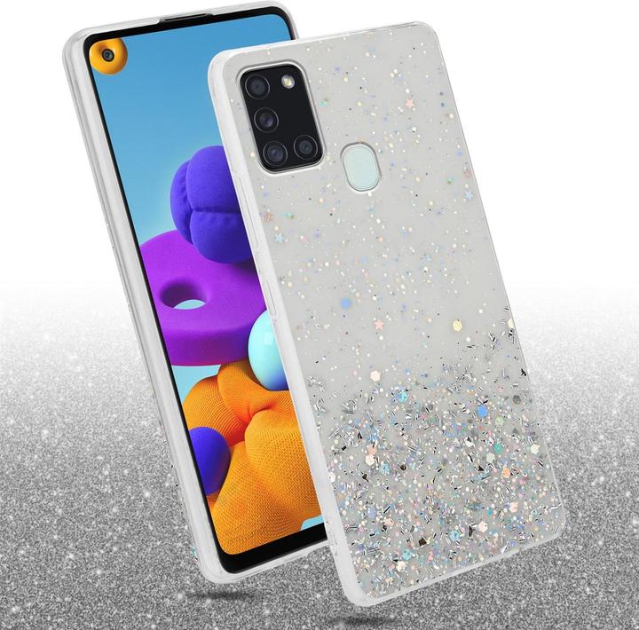 Produktbild Cadorabo TPU Cover funkelnder Glitter (Samsung Galaxy A21s)