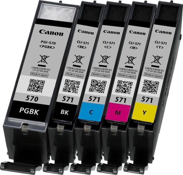 Actual product image Canon Cli-571 (M, FC, Y, C)