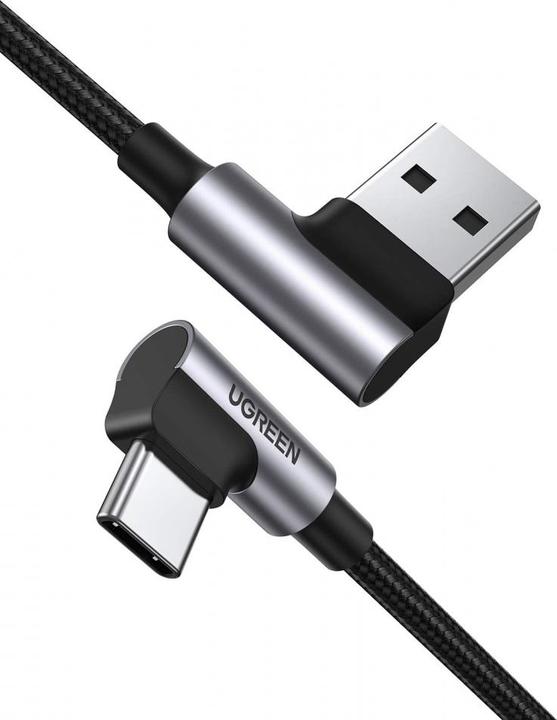 Actual product image Ugreen Right Angle USB C Quick Charging Cable (0.50 m, USB 2.0)