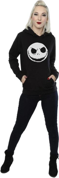 Image du produit Disney - Sweat à capuche NIGHTMARE BEFORE CHRISTMAS JACK SKELLINGTON FACE - Femme (M)