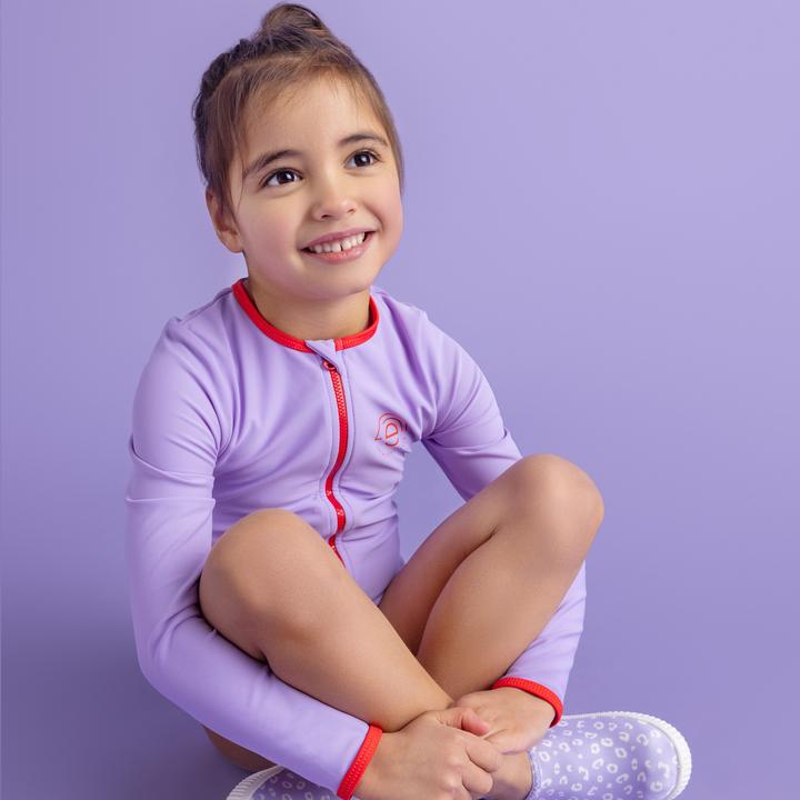 Produktbild Swim Essentials Schwimmanzug Mädchen 62/68 Purple (68)