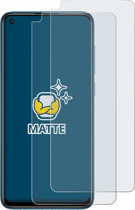 Actual product image BROTECT Anti-glare screen protector matt (2 Piece, Xiaomi Redmi Note 9)