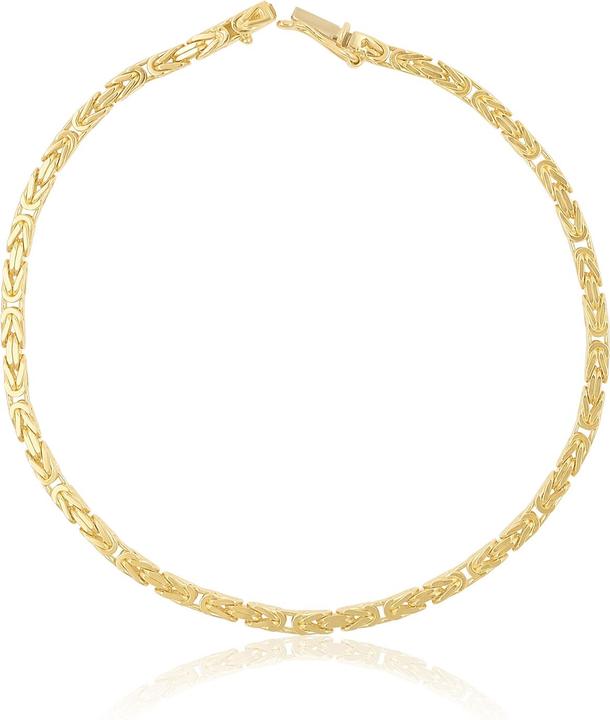 Muau Königskette (19 cm, 750/18K Gelbgold)