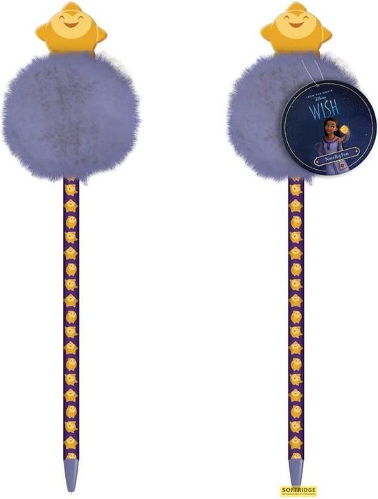 Actual product image Pyramid Wish Pom Pom Pen Wish Upon A Star