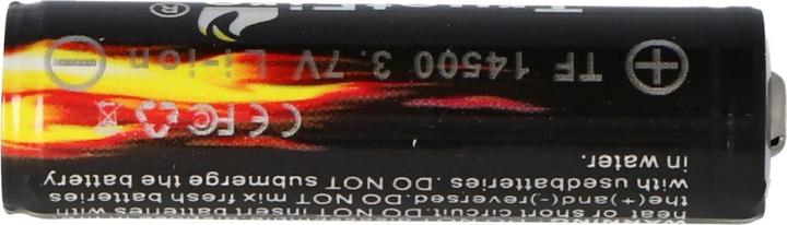 Immagine prodotto Trustfire Batteria 14500 protetta Li-Ion (fiamma) (1 pz., 14500, 900 mAh)
