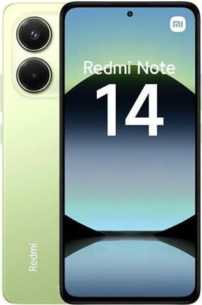 Produktbild Xiaomi Redmi Note 14 (256 GB, Lime Green, 6.67", Hybrid Dual SIM, 108 Mpx, 4G)