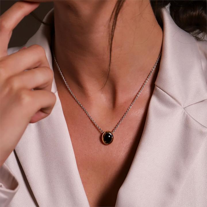 Produktbild Ti Sento Milano Collier mit braunem Crystal vergoldet 3928TB/42 (925 Sterling Silber, 48 cm)
