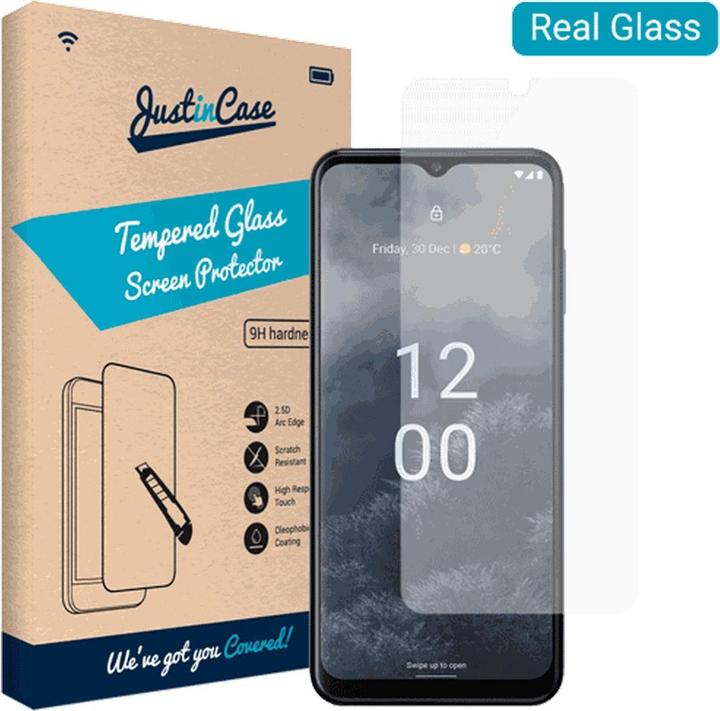 Produktbild Just in Case Gehärtetes Glas Clear Displayschutzfolie Nokia G60 (1 Stück, Nokia G60)