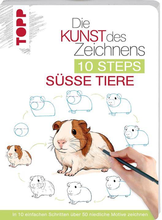 Produktbild Die Kunst des Zeichnens 10 Steps - Süsse Tiere