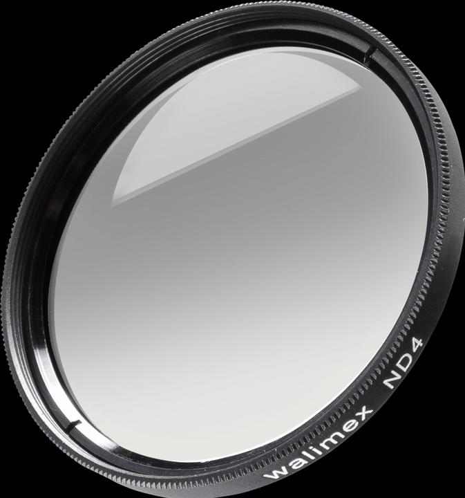 Actual product image Walimex Gray filter ND4 67 mm (67 mm, Neutral density filter)
