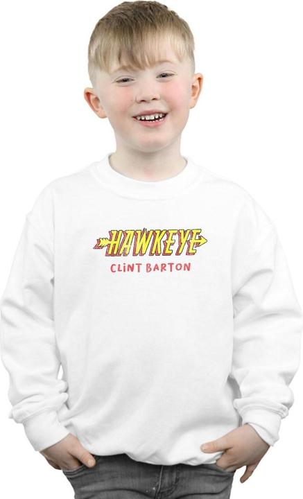 Actual product image Boys Hawkeye AKA Clint Barton Sweatshirt (140, 146)