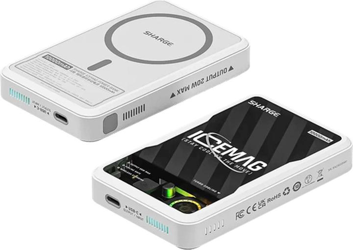 Immagine prodotto Sharge Icemag (10000 mAh, 20 W, 37 Wh)
