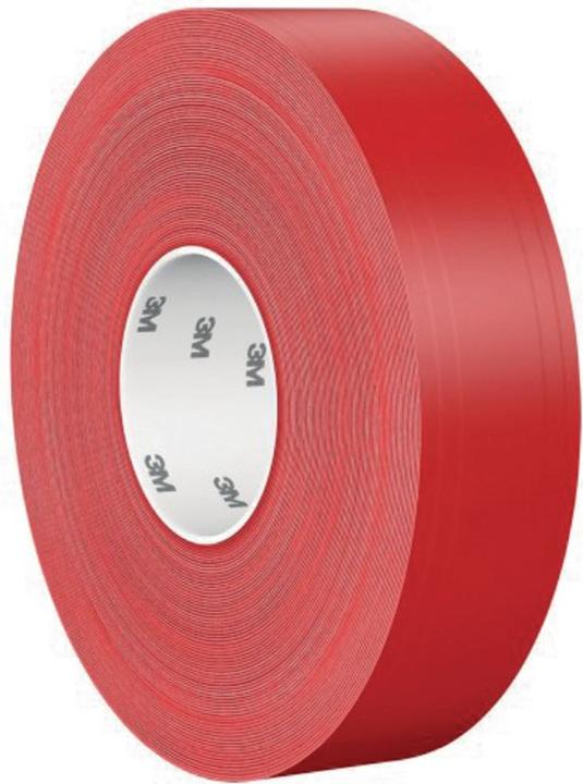Actual product image 3M ™ Langlebiges Bodenmarkierungsband 971L, Rot, 609.6 mm x 32.9 m, 0.43 mm (609.60 mm)