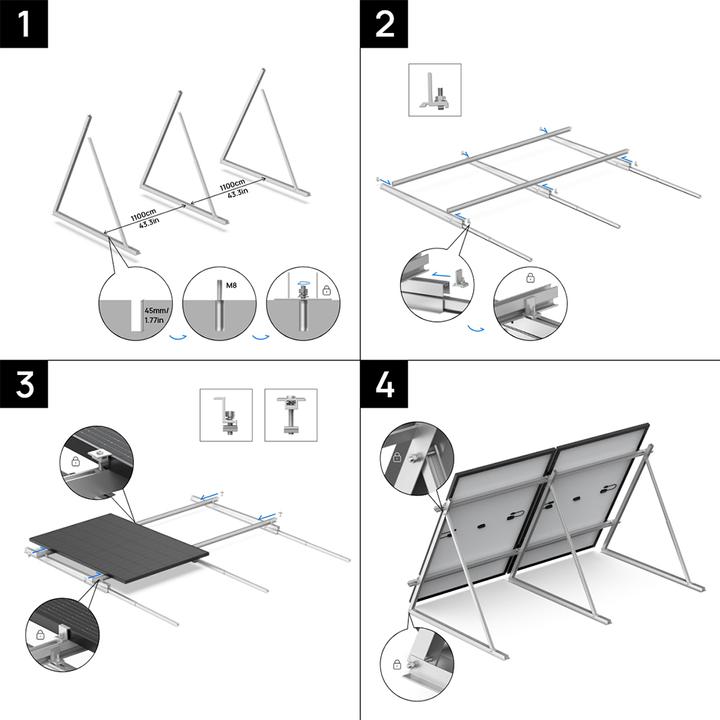 Produktbild EcoFlow Adjustable Tilt Mount Bracket