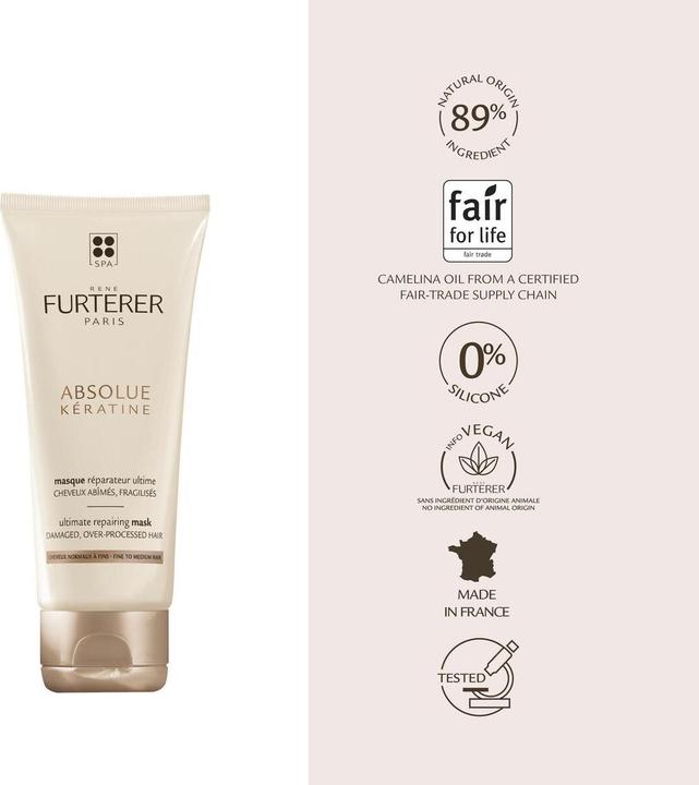 Produktbild Rene Furterer Absolue Kératine Maske (100 ml)
