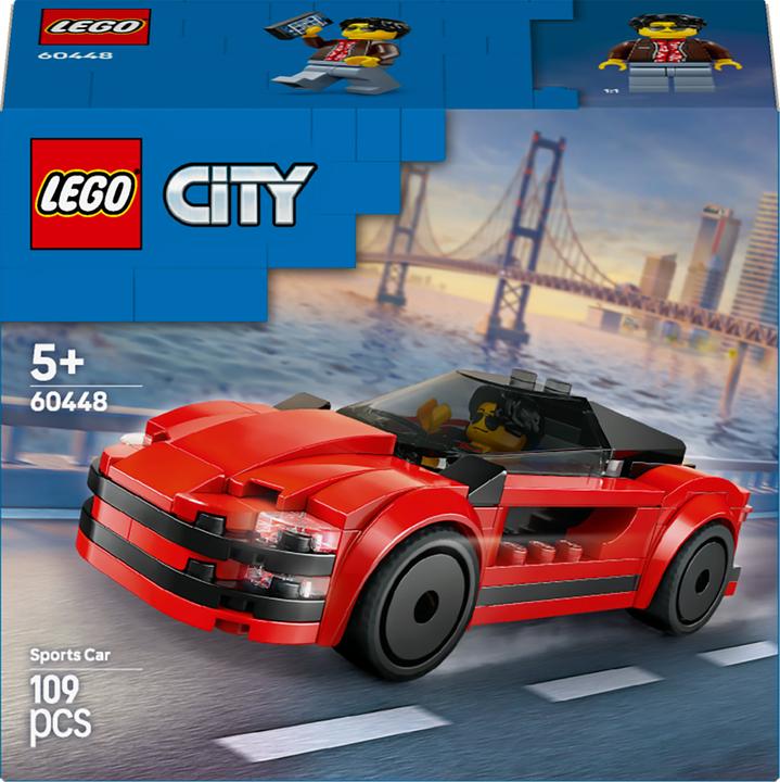 Actual product image LEGO Roter Sportwagen (60448, LEGO City)