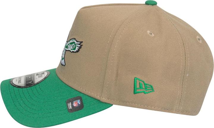 Actual product image New Era 9Forty A-Frame Cap - Retro Philadelphia Eagles Khaki (One size)