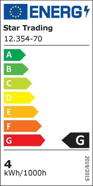 Energy Label Star Trading Filament (E27, 3.80 W, 240 lm, 1 x, G)