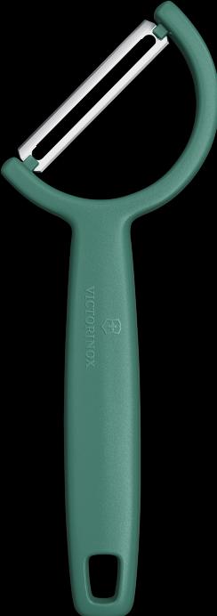 Actual product image Victorinox Rho Peeler, straight, single-edge, green