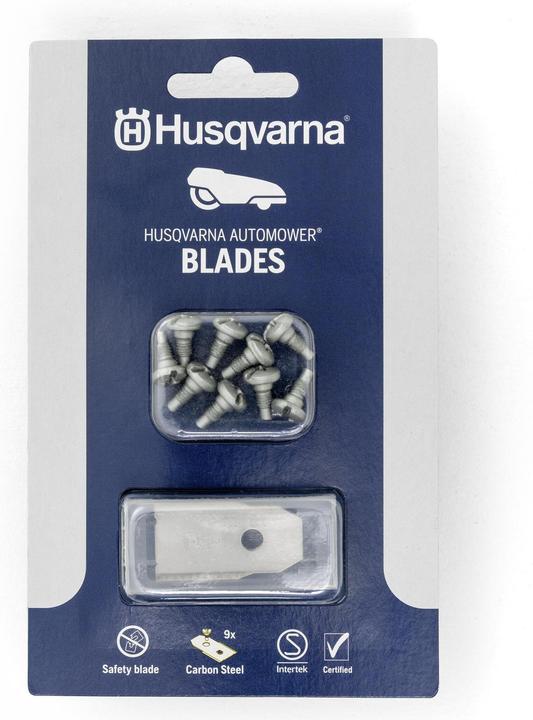 Image du produit Husqvarna Messersatz 9 Stück (Tondeuse automatique, Lawn mower blades + replacement blades garden machinery)