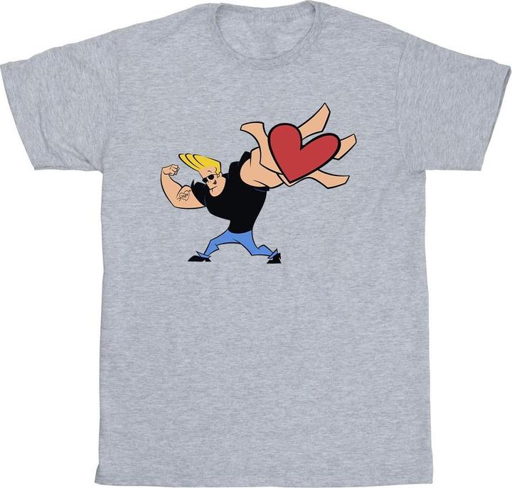 Produktbild Johnny Bravo Heart Present TShirt (L)