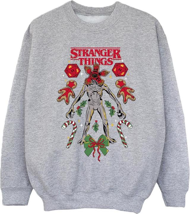 Immagine prodotto Netflix Stranger Things Christmas Demogorgon Felpa Ragazze (128)