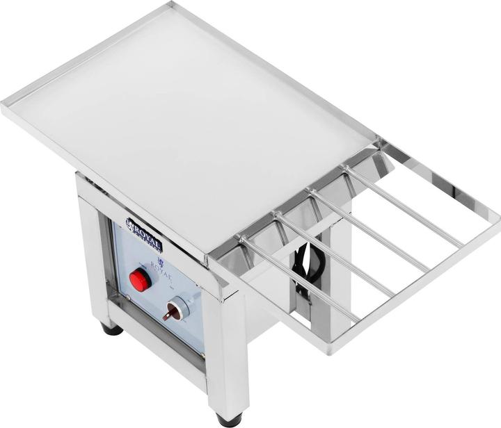 Produktbild Royal Catering Schokoladen-Rütteltisch Vibrationstisch Pralinenrüttler Edelstahl 45 W
