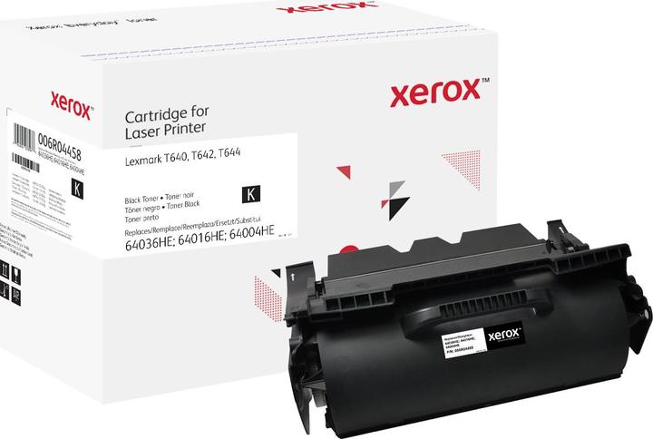 Actual product image Xerox Everyday Black Toner compatible with Lexmark 64036HE 64016HE 64004HE, High Yield, 21000 pages, Bla (FC)