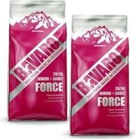 Actual product image Josera BAVARO Force Junior + Adult 18kg (Adult, Puppy + kitten, 1 pcs., 18000 g)