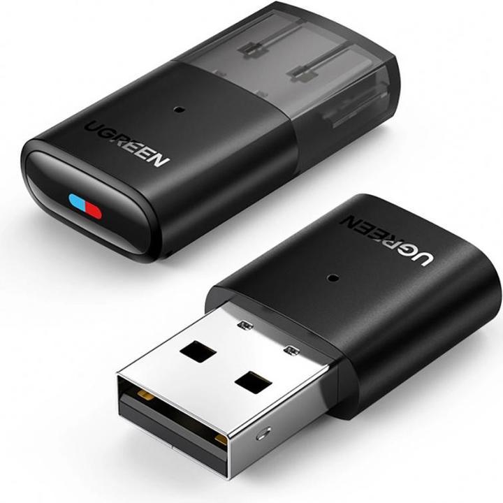 Actual product image Ugreen USB Bluetooth 5.0 Transmitter for Nintendo Switch, PC, Laptop (Channels)