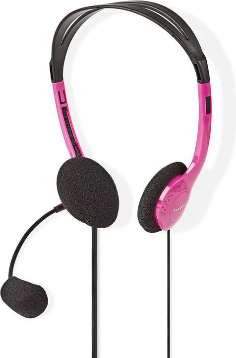 Image du produit Nedis Casque pour PC Bandeau 2 fiches 3,5 mm (Filaire)