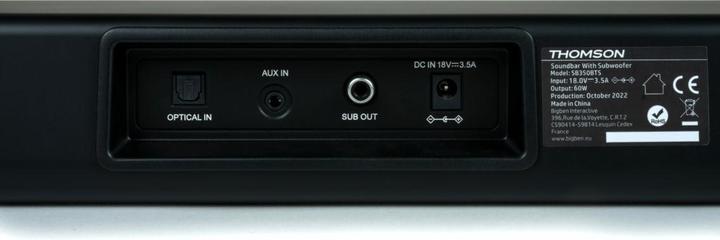 Produktbild Thomson Soundbar Sub 2.1 Bt (350 W, 2.1 Kanal)