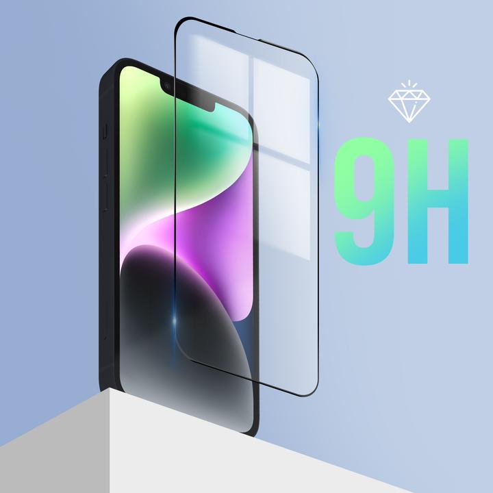Actual product image Avizar Protective glass film 9H (1 Piece, Apple iPhone 14)