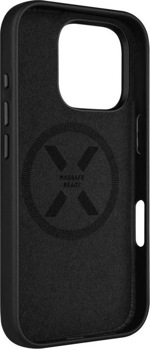 Produktbild Fixed Fixiertes MagLeather | Rückseite | Apfel | iPhone 16 Pro | Leder | Schwarz (Apple iPhone 16 Pro)