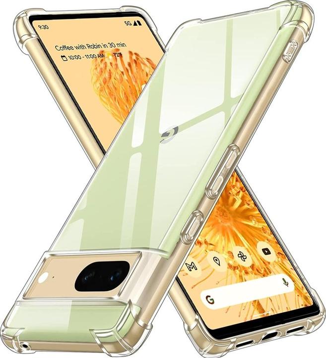 Image du produit Screenguard Google Pixel 7 Cover Crystal Soft Airbag Bumper (Google Pixel 7)