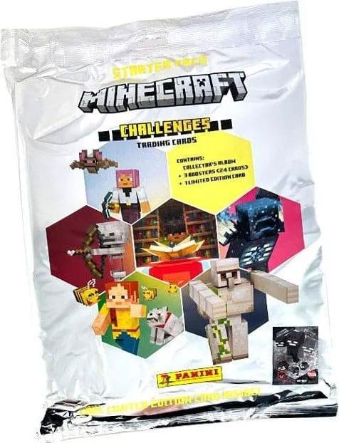 Panini Minecraft - Challenges Trading Cards Starter Pack *German Version*