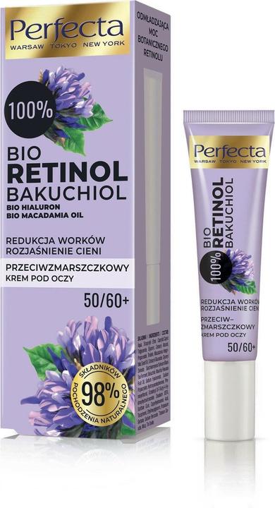 Produktbild Perfecta Bio Retinol Augen- und Augenlidcreme 15ml (Crème, 15 ml)