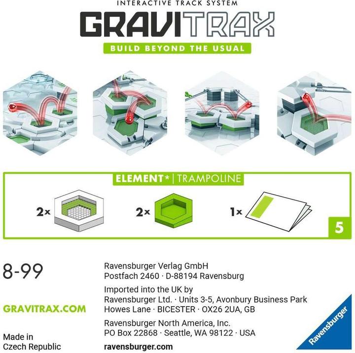 Actual product image Ravensburger GraviTrax Element Trampolines