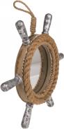 Image du produit Ootb gouvernail en bois avec miroir (47 x 32 cm)