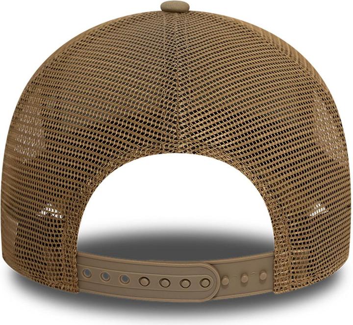 Produktbild New Era A-Frame Mesh Trucker Cap - Vintage Brand Khaki (One Size)