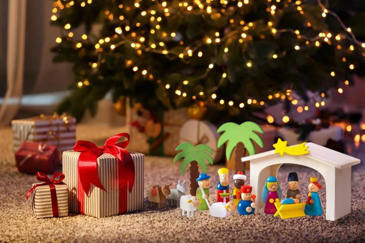 Immagine prodotto Culla di Natale in legno