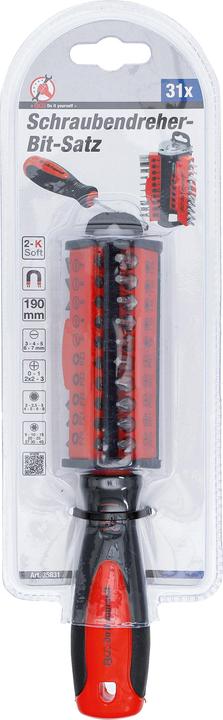 Actual product image BGS Screwdriver Bit Set 31 pcs. (External hexagon)